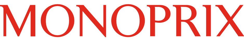 MONOPRIX LOGO ROUGE